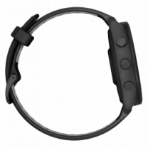 Смарт-годинник Garmin Forerunner 265 Black Bezel and Case w. Black/Powder Gray Silicone Band (010-02810-10) UA