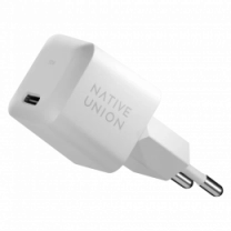 Зарядное устройство Native Union Fast GaN Charger PD 67W Dual USB-C Port White (FAST-PD67-WHT-INT)
