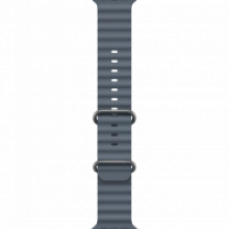 Apple Watch Ultra 3 GPS + Cellular 49mm Natural Titanium Case with Anchor Blue Ocean Band (MEWH4)