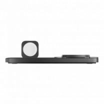 Бездротовий ЗП Nomad Base One Max Qi2 3-in-1 (3rd Gen) Carbide (NM01571885)