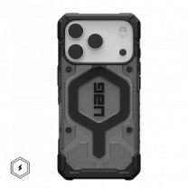 Чехол UAG для iPhone 17 Pro, Pathfinder Clear MagSafe, Ash/Black