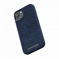 Чохол Njord Salmon Leather MagSafe Case Blue for iPhone 14 Plus (NA42SL01)