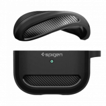 Чехол Spigen для AirPods (Gen 3, 2021), Rugged Armor, Matte Black(ASD01978)