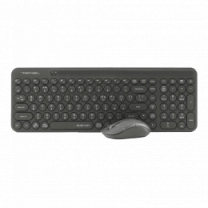 Комплект бездротовий, клавіатура з мишою, A4Tech Fstyler FG3300 Air2 (Grey), сірий колір