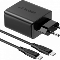 Адаптер Acefast A13 65W (2 Type-C+USB-A) (black)