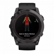 Смарт-часы Garmin Fenix 7X Pro Sapphire Solar Carbon G. DLC Tit. with Black Band (010-02778-10/11/54) UA