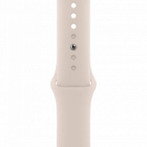 Apple Watch Series 9 45mm Starlight Aluminum Case with Starlight Sport Band M/L (MR973)