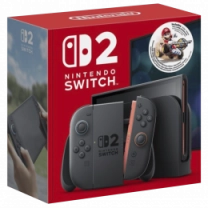 Портативна ігрова приставка Nintendo Switch 2 Black Mario Kart World Bundle (N2H002)