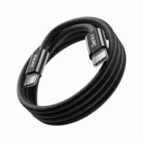 Кабель Benks D46 Type-C/Type-C Black 2m (60W) (C.D.SJ.FC.BK.C032)