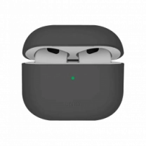 Чохол UNIQ Lino для AirPods 4 Silicone ash grey (UNIQ-AIRPODS(2024)-LINOGRY)