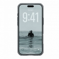 Чохол UAG для iPhone 17 Pro, Dot MagSafe, Ash