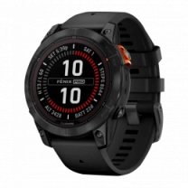 Смарт-часы Garmin Fenix 7X Pro Solar Slate Gray w. Black Band (010-02778-00/01) UA