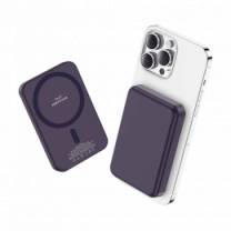 Додаткова батарея Keephone Power Boost Magsafe Bank, 5000mAh purple (PB-14PU)