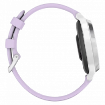Смарт-годинник Garmin Lily 2 Active Silver with Purple Jasmine Silicone Band (010-02891-01) UA