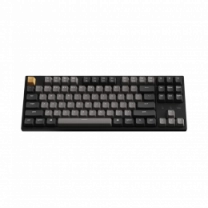 Клавиатура механическая Keychron C1 Pro 87Key, K pro Red, USB-A, QMK/VIA, EN/UKR, RGB, черный