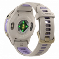 Смарт-часы Garmin Forerunner 970 Soft Gold Titanium w. French Gray C. and French Gray/T. Indigo Band (010-02969-02/12)