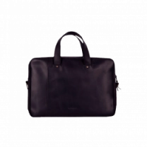 Шкіряна Сумка INCARNE Bruno MacBook Air 15" Чорна