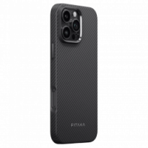 Чохол Pitaka Military-Grade Protective Case Classic Twill 600D Black/Grey for iPhone 16 Pro Max (KI1601PMPA)