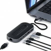 Satechi USB4 Multiport Adapter with 2.5G Ethernet Space Gray (ST-U4MGEM)