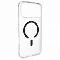 Чехол Puro Cover in TPU+PC "LITE MAG" with Magsafe for iPhone 17 Pro Max, transparent and black PUIPC17P69LITEMBLK