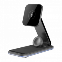 Бездротовий ЗП Proove Energy Fold 3 in 1 (black)