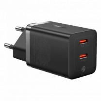 Адаптер Baseus GaN5 Pro 40W Type-C+Type-C (black) (CCGP180101)