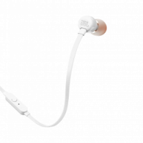 Навушники з мікрофоном JBL Tune 110 White (JBLT110WHT)