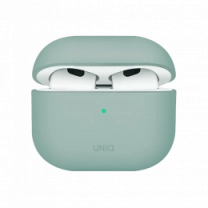 Чохол UNIQ Lino для AirPods 4 Silicone iceplant greeny (UNIQ-AIRPODS(2024)-LINOIGRN)