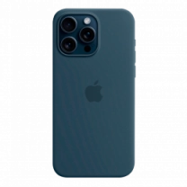 Чохол Силіконовий iPhone 15 Pro Silicone Case with MagSafe Storm Blue (MT1D3)
