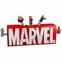 Конструктор LEGO Super Heroes Логотип и минифигурки MARVEL
