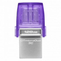 Флеш память 128GB DataTraveler microDuo 3C 200MB/ s dual USB-A + USB-C DTDUO3CG3/128GB
