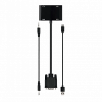 Адаптер-перехідник VGA на HDMI/VGA Cablexpert A-VGA-HDMI-02
