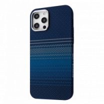 Чохол Proove Gleam Case with Magnetic Ring iPhone 12 Pro Max (blue stripes)