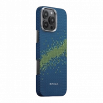 Чохол Pitaka Tactile Woven StarPeak Lumintex Milky Way Galaxy for iPhone 16 Pro Max (KI1604PMYG)