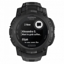 Смарт-часы Garmin Instinct 3 45 mm Solar Tactical Edition Black with Black Band (010-02934-50)