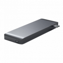 Хаб Satechi Type-C USB 3.0 Passthrough Hub Space Gray (ST-TCUPM)