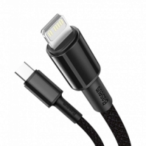 Кабель Baseus High Density Braided Type-C to Lightning PD 20W 1m Black (CATLGD-01)