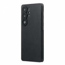 Чехол Pitaka PinButton Case Plain 600D Black/Grey for Samsung Galaxy S25 Ultra (PBS2501U)