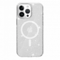 Чохол Blueo Crystal Drop PRO Resistance Case for iPhone 15 Pro MagSafe Glitter
