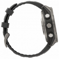 Смарт-часы Garmin Fenix 8 Pro (47 мм) AMOLED Sapphire, титан с графитово-черным ремешком (010-03198-11)