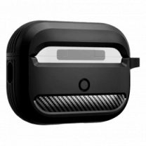 Чохол Spigen для Apple AirPods Pro 2 Rugged Armor, Black(ACS05482)