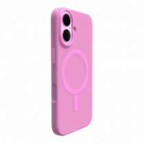 Чохол Puro Silicon Cover "DAYLIGHT" with Magsafe, iPhone 16, pink PUIPC1661DAYLROSE