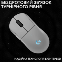 LOGITECH G PRO 2 LIGHTSPEED Wireless Gaming Mouse - WHITE (910-007302)