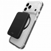Чехол Puro Cover in TPU+PC "LITE MAG" with Magsafe for iPhone 17 Pro, transparent and black PUIPC17P63LITEMBLK