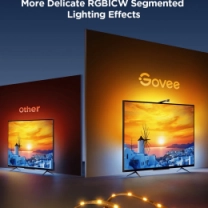 Набор адаптивной подсветки Govee H6097 TV Backlight 3 Lite 40-50', RGBICW, WI-FI/Bluetooth, черный
