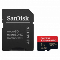 Карта пам'яті SanDisk Extreme Pro microSDXC 1TB UHS-I U3 + SD адаптер (SDSQXCD-1T00-GN6MA)