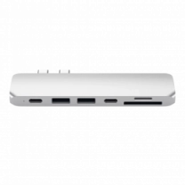 Хаб Satechi Aluminum Type-C Pro Hub Adapter Silver (ST-CMBPS)