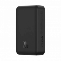 Внешний акумулятор Baseus Magnetic Mini Wireless 20000mAh 20W Black (PPCX150001)