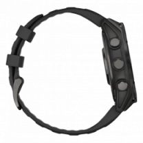 Garmin Fenix 8 47mm AMOLED Sapphire Carbon Gray DLC Titanium w.Black/Pebble Gray S.Band Б/У