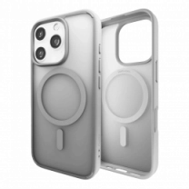 Чехол Puro Cover in TPU "GRADIENT" with Magsafe, iPhone 16 Pro, silver PUIPC16P61GRADSIL